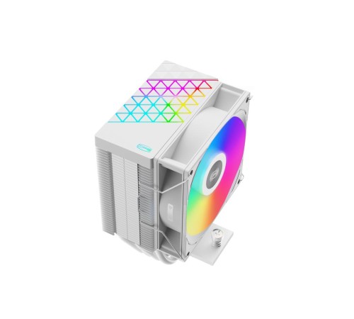 Кулер для процессора/ CPU Cooler PCCooler R400 ARGB WH (180W, 4-pin PWM, 133mm, Al/Cu, 4x6mm, ARGB, 1x92mm, 40.94CFM, 30dBA, 2200RPM, S: 1851/1700/1200/115X, AM5/AM4, white) Кулер для процессора/ CPU Cooler PCCooler R400 ARGB WH (180W, 4-pin PWM, 133mm, Al/Cu, 4x6mm, ARGB, 1x92mm, 40.94CFM, 30dBA, 2200RPM, S: 1851/1700/1200/115X, AM5/AM4, white)