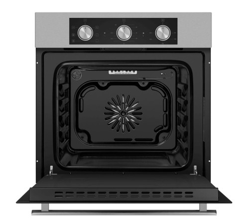 Шкаф духовой электрический MAUNFELD AEOC.575B/ Духовой шкаф, Тип: электрический 60 см, 60 л, таймер, 6 режимов, утапливаемые переключатели, электрический гриль, гидролизная очистка, цвет нержавеющая сталь
