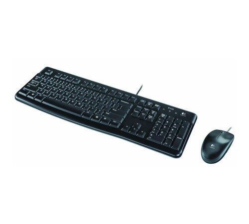 Клавиатура+мышь Logitech Desktop MK120 (Keybord&mouse), USB, Rus/Eng, [920-002561]