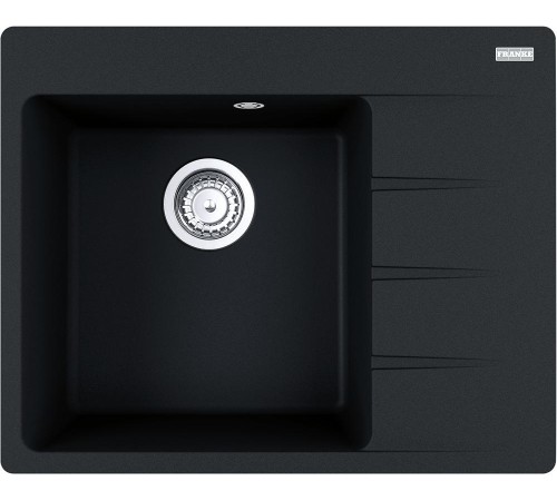 Мойки Franke/ Best, Centro, Мойка CNG 611/211-62 TL, Fragranite+, База 45 см, на столешницу, оникс, чаша слева Мойки Franke/ Best, Centro, Мойка CNG 611/211-62 TL, Fragranite+, База 45 см, на столешницу, оникс, чаша слева
