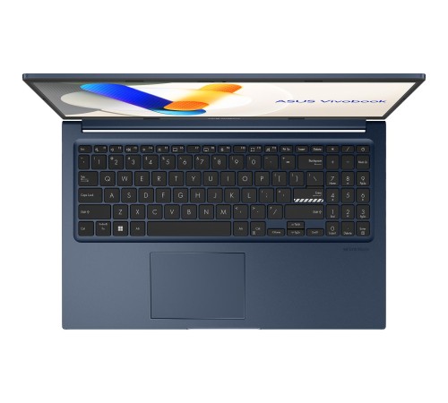 Ноутбук/ ASUS X1504VA-BQ003 15.6"(1920x1080 (матовый) IPS)/Intel Core i5 1335U(1.3Ghz)/16384Mb/512PCISSDGb/noDVD/Int:Intel Iris Xe Graphics/Cam/BT/WiFi/42WHr/war 1y/1.7kg/Quiet Blue/DOS Ноутбук/ ASUS X1504VA-BQ003 15.6"(1920x1080 (матовый) IPS)/Intel Core i5 1335U(1.3Ghz)/16384Mb/512PCISSDGb/noDVD/Int:Intel Iris Xe Graphics/Cam/BT/WiFi/42WHr/war 1y/1.7kg/Quiet Blue/DOS