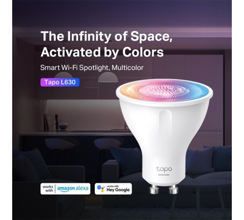 Умная Wi-Fi лампа/ Smart Wi-Fi Spotlight, Multicolor