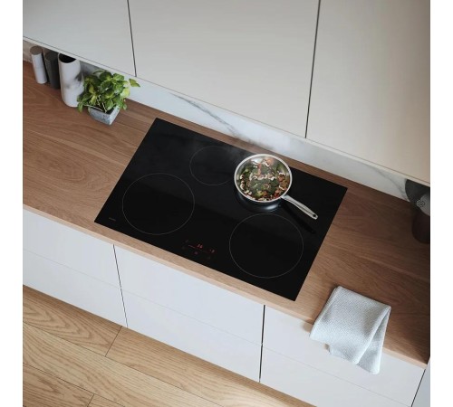 Встраиваемая варочная панель ASKO/ Встраиваемая варочная панель ASKO, Арт. 744747 ПРОМО, 80 см, индукция, 4 конфорки, сенсорное управление, дисплей, пауза, таймер, определение посуды, Booster, 9 уровней мощности, индикация остаточного тепла, блокировка от