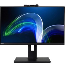 Монитор/ ACER B278UGbemiqprcuzx 27'',  ZeroFrame Yes, Black, 85% PCR, 5% OBP, 16:9, IPS, 2560x1440, 4ms, 350cd, 120Hz, 1xHDMI(2.0) + 1xDP(1.2) + 1xDPout + 1xType-C(100W) + 1xRJ45 + Audio out + USB3.2x3+USB-B(2up 3down) + Adj. Webcam 5M IR/Mic array, Speak