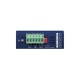 медиа конвертер/ PLANET IGUP-805AT Industrial 1-Port 100/1000X SFP to 1-Port 10/100/1000T 802.3bt PoE++ Media Converter (802.3bt Type-4, PoH, Legacy, Force mode support, -40 to 75 C, dual 12V~56V DC power boost, PoE Usage LED)
