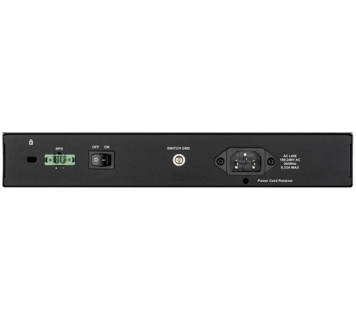Коммутатор/ DGS-1210-20/ME/B Managed L2 Metro Ethernet Switch 16x1000Base-T, 4x1000Base-X SFP, Surge 6KV, CLI, RJ45 Console, RPS, Dying Gasp