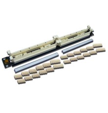  100-парный 110 кросс LANMASTER 19" 1U, блоки в комплекте
