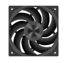 Кулер для корпуса/ Case Cooler PCCooler F5R120 (120x120x25mm, 4-pin PWM, 86.73CFM, 32dBA, 2200RPM, Black)