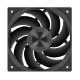 Кулер для корпуса/ Case Cooler PCCooler F5R120 (120x120x25mm, 4-pin PWM, 86.73CFM, 32dBA, 2200RPM, Black)