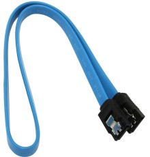 Greenconnect Кабель интерфейсный SATA III 0.5 m SATA III - SATA III до 6Gbps, 26 AWG, 7pin / 7pin, с металлическим фиксатором, медь, пакет