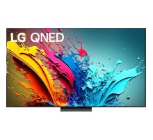 Телевизор ЖК 86'' LG/ 86", Ultra HD, QNED, Local Dimming, Smart TV,Wi-Fi, DVB-T2/C/S2, MR, 2.0 ch (20W), 120Гц, 4 HDMI, 3 USB, 1 Pole, Essence Graphite