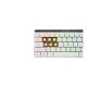Клавиатра ASUS FALCHION RX LP, 2.4 GHz RF, Bluetooth, 65%, PBT, White