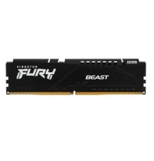 Оперативная память Kingston 16GB 5200MT/s DDR5 CL40 DIMM FURY Beast Black XMP