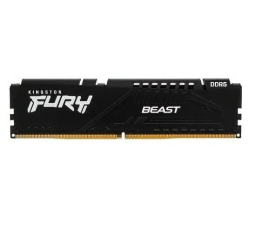 Оперативная память Kingston 16GB 5200MT/s DDR5 CL40 DIMM FURY Beast Black XMP