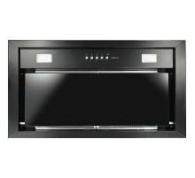 Встраиваемая вытяжка FALMEC BUILT-IN 50 MAX BK, серия Design, 52 см, электронное/кнопочное управление, светодиодное освещение, периметральное всасывание, 3 скорости, отвод/циркуляция, максимальная производительность 1040 м3/ч, угольный фильтр (опция), эне