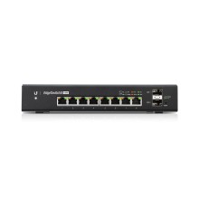 Коммутатор/ Gigabit switch with (8) RJ45 ports, (2) SFP ports, and a 150W power supply