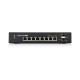 Коммутатор/ Gigabit switch with (8) RJ45 ports, (2) SFP ports, and a 150W power supply