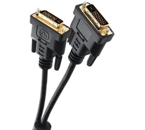 Кабель/ Кабель DVI-D--DVI-D Dual link 25M/25M, экран, феррит.кольца, 1.8м TV-COM <CG441D-1.8M>