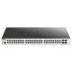 Коммутатор D-Link Управляемый L2 коммутатор, 48x1000Base-T, 4x1000Base-X SFP, защита от статического электричества до 6 кВ, CLI, консольный порт RJ-45, RPS, поддержка Dying Gasp