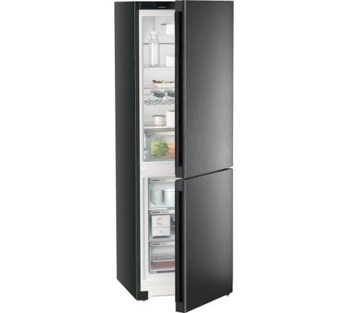 Холодильники LIEBHERR/ Plus, EasyFresh 1 контейнер, МК NoFrost, 3 контейнера МК, в. 185,5 см, ш. 60 см, класс ЭЭ A++, внутренние ручки, Black Steel Холодильники LIEBHERR/ Plus, EasyFresh 1 контейнер, МК NoFrost, 3 контейнера МК, в. 185,5 см, ш. 60 см, класс ЭЭ A++, внутренние ручки, Black Steel