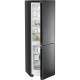 Холодильники LIEBHERR/ Plus, EasyFresh 1 контейнер, МК NoFrost, 3 контейнера МК, в. 185,5 см, ш. 60 см, класс ЭЭ A++, внутренние ручки, Black Steel