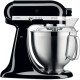 Настольный миксер KitchenAid Настольный миксер с откидным блоком Artisan 4.8 л, черный