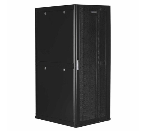 Серверный шкаф SMARTWATT Серверный шкаф Rack S-Series 42U 800x1070мм, двери с перфорацией, боковые панели 4шт и ролики в комплекте, черный (4512020620017)
