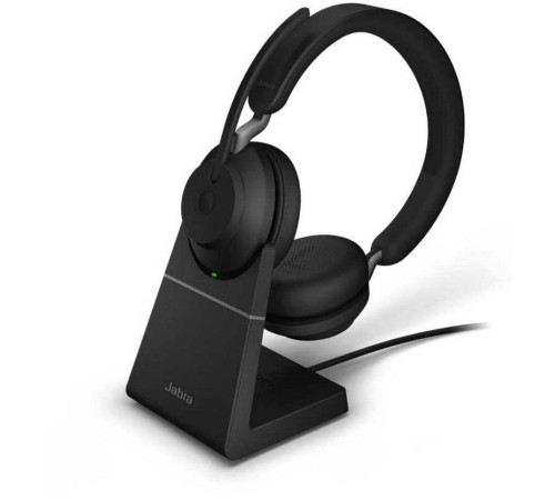 Гарнитура беспроводная/ Jabra Evolve2 65, Link380a UC Stereo Stand Black