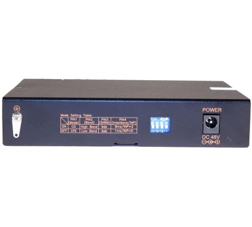 Удлинитель/ OSNOVO Удлинитель Ethernet (VDSL) на 2 порта до 3000м с функцией PoE