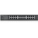 Коммутатор/ ZYXEL GS1900-24E, Smart L2 switch rack 19 ", 24xGE, desktop, silent