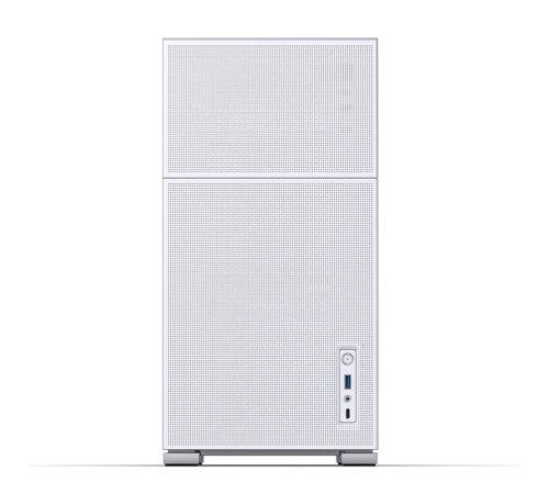 Корпус без блока питания/ Case JONSBO D41 MESH, Midi-Tower, TG, no fan, 1xUSB-A 3.2 + 1xUSB-C 3.2, ATX, mATX White