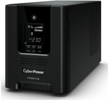 ИБП CyberPower PR3000ELCDSL, Line-Interactive, 3000VA/2700W, 8 IEC-320 С13, 1 IEC C19 розеток, USB&Serial, SNMPslot, LCD дисплей, Black, 0.6х0.3х0.4м., 29.6кг., замена для АРС SMC3000I, SMC3000I-RS и SMT3000I/ UPS Line-Interactive CyberPower PR3000ELCDSL