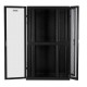 Серверный шкаф SMARTWATT Серверный шкаф Rack S-Series 42U 600x1200мм, двери с перфорацией, боковые панели 4шт и ролики в комплекте, черный (4512020620014)