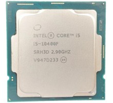 процессор CPU Intel Core i5-10400F (2.9GHz/12MB/6 cores) LGA1200 OEM, TDP 65W, max 128Gb DDR4-2666, CM8070104290716SRH3D, 1 year