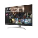 Монитор LG LCD 32SQ700S-W/ LG MyView 32SQ700S-W 31.5'' 4K UHD Smart Monitor, VA, 250cd/m2, 16:9, 5мс (GtG), 60Hz, 178/178, speakers 5Wx2, внешний БП, USB Type-C™ (PD 65 W), 2xHDMI, USB, VESA 100x100 mm, webOS