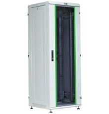  ITK Шкаф сетевой 19" LINEA N 33U 600х800 мм стеклянная передняя дверь серый