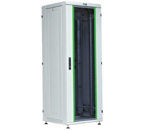 ITK Шкаф сетевой 19" LINEA N 33U 600х800 мм стеклянная передняя дверь серый ITK Шкаф сетевой 19" LINEA N 33U 600х800 мм стеклянная передняя дверь серый
