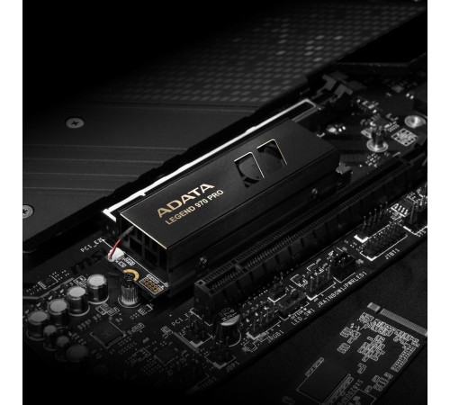 Твердотельный накопитель/ ADATA SSD LEGEND 970 PRO, 1000GB, M.2(22x80mm), NVMe 2.0, PCIe 5.0 x4, 3D NAND, R/W 13000/9500MB/s, IOPs 1 700 000/1 250 000, TBW 740, DWPD 0.4, with Heat Sink (5 лет) Твердотельный накопитель/ ADATA SSD LEGEND 970 PRO, 1000GB, M.2(22x80mm), NVMe 2.0, PCIe 5.0 x4, 3D NAND, R/W 13000/9500MB/s, IOPs 1 700 000/1 250 000, TBW 740, DWPD 0.4, with Heat Sink (5 лет)