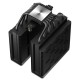 Кулер для процессора DEEPCOOL AG620 BK ARGB V2 LGA20XX/1700/1200/115X/AM5/AM4 (9шт/кор, TDP 260W, PWM, ARGB DUAL Fan 120mm, 6 тепл. трубок, черный) RET (R-AG620-BKAMMN-GJD)