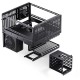 Корпус без блока питания/ Case JONSBO N5, Mini-Tower, 3x120mm, 1xUSB-A 3.0 + 1xUSB-C 3.2, E-ATX, ATX, mATX, mITX Black