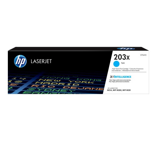 Тонер-картридж/ HP 203X Original Cyan LaserJet Toner Cartridge Тонер-картридж/ HP 203X Original Cyan LaserJet Toner Cartridge