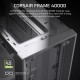 Корпус без блока питания/ Case Corsair Frame 4000D, Midi-Tower, TG, no fan, 2xUSB-A 3.2, 1xUSB 3.2 Type-C, E-ATX, ATX, mATX, mITX White
