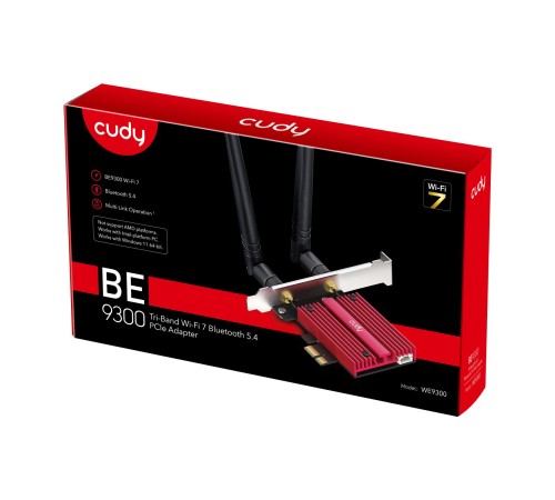 Адаптер Wi-Fi/ BE9300 Wi-Fi 7 PCI Express Adapter Адаптер Wi-Fi/ BE9300 Wi-Fi 7 PCI Express Adapter
