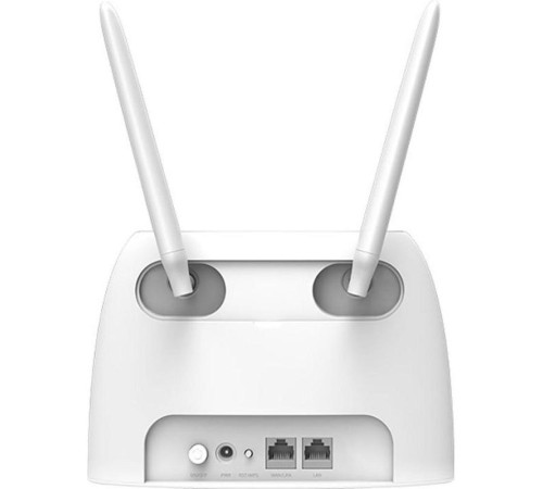 Маршрутизатор/ Tenda 4G07 Двухдиапазонный Wi-Fi 4G роутер AC1200, 2,4/5 ГГц, до 1167 Мбит/с, 4G до150 Мбит/с, LAN 1x100 Мбит/с, WAN 1x100 Мбит/с, SIM-слот, 2 антенны