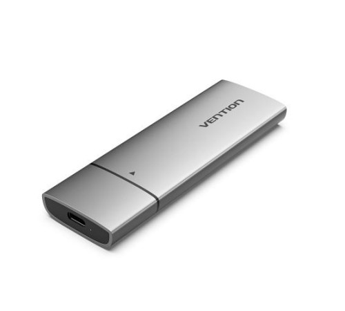 Корпус для SSD Vention USB 3.1 Gen 2-C M.2 NGFF (B-Key/B&M Key) Серый Корпус для SSD Vention USB 3.1 Gen 2-C M.2 NGFF (B-Key/B&M Key) Серый