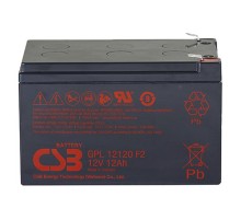 АКБ CSB Аккумуляторная батарея для ИБП (10-12 лет) (12V / 12Ah)