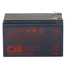 АКБ CSB Аккумуляторная батарея для ИБП (10-12 лет) (12V / 12Ah)