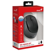 Мышь беспроводная NX-8000S BT черная (black), Bluetooth 5,3,silent (Мятая упаковка)