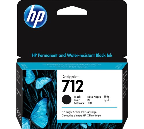 Картридж/ HP 712 38-ml Black DesignJet Ink Cartridge Картридж/ HP 712 38-ml Black DesignJet Ink Cartridge