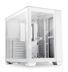 Корпус LIAN LI PC-O11 Dynamic Mini Snow White, Small Case: ATX, Micro-ATX, Mini-ITX, 2xUSB 3.2, 1xUSB 3.2 Type C, 1xAudio, Included Fans: none